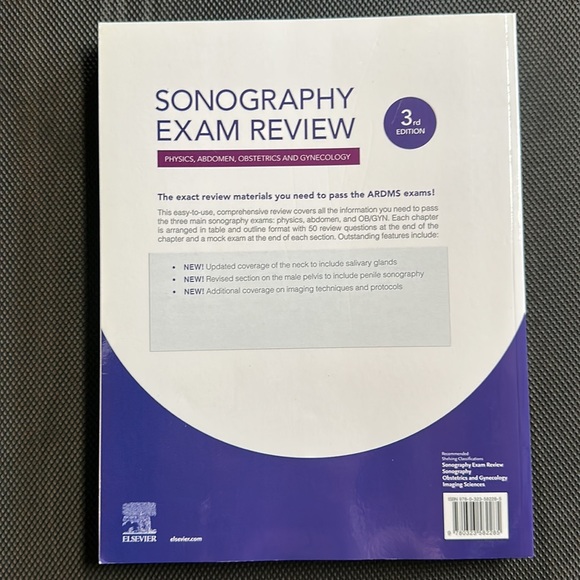Textbook - Sonography Exam Review 3e - Picture 2 of 4